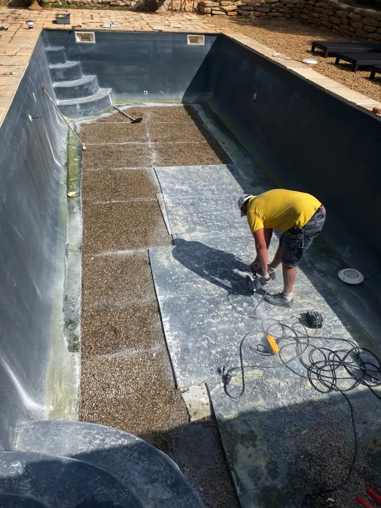 Rénovation de piscines et bassin