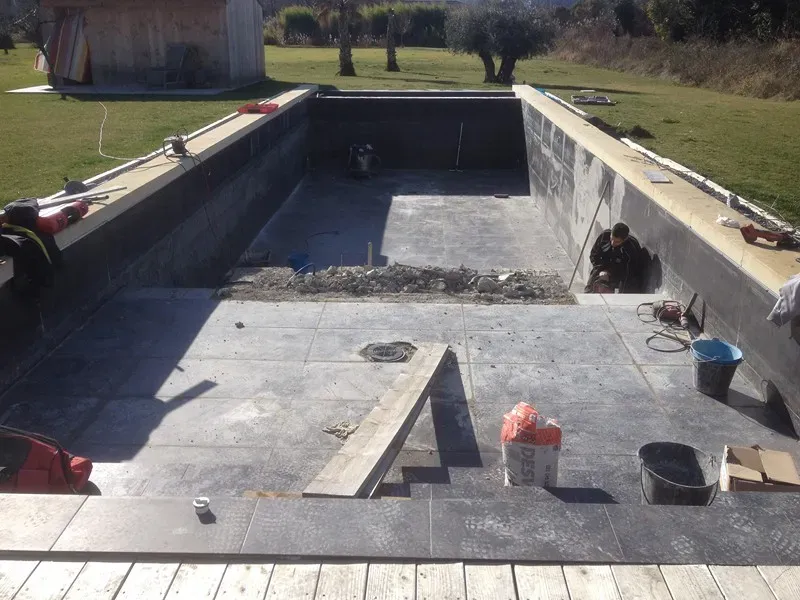Rénovation de piscines et bassin