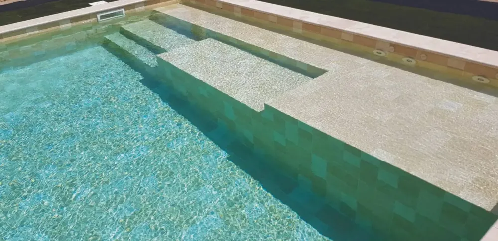 Installation de PVC armé et liner