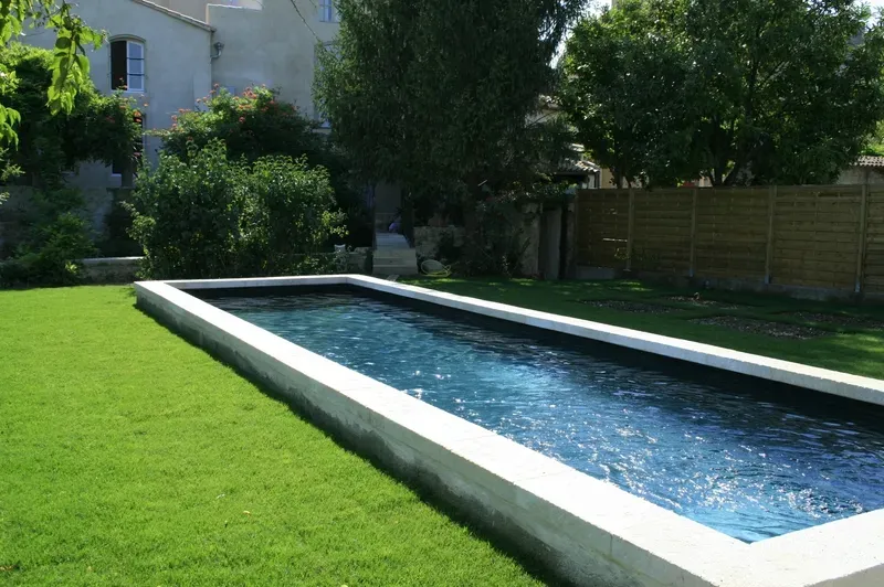 Installation de PVC armé et liner