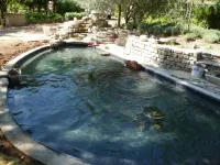Installation de PVC armé et liner