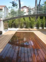 Installation de PVC armé et liner