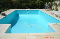 Installation de PVC armé et liner